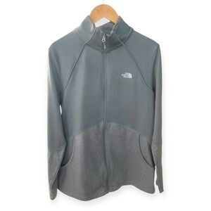 The North Face Charcoal Full-Zip Fleece Jacket